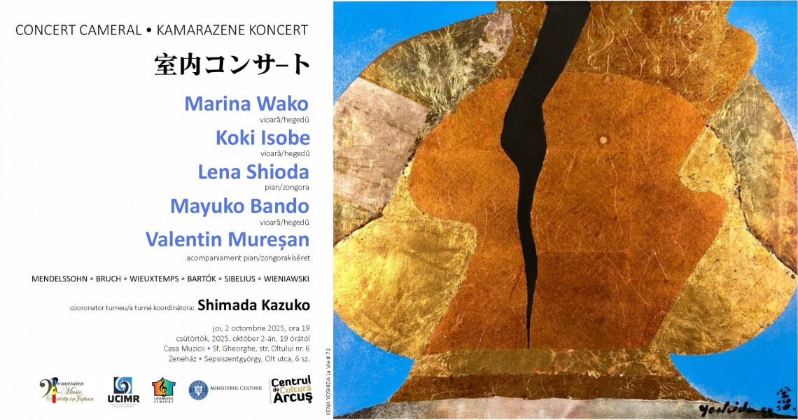 CONCERT CAMERAL CU MUZICIENI JAPONEZI