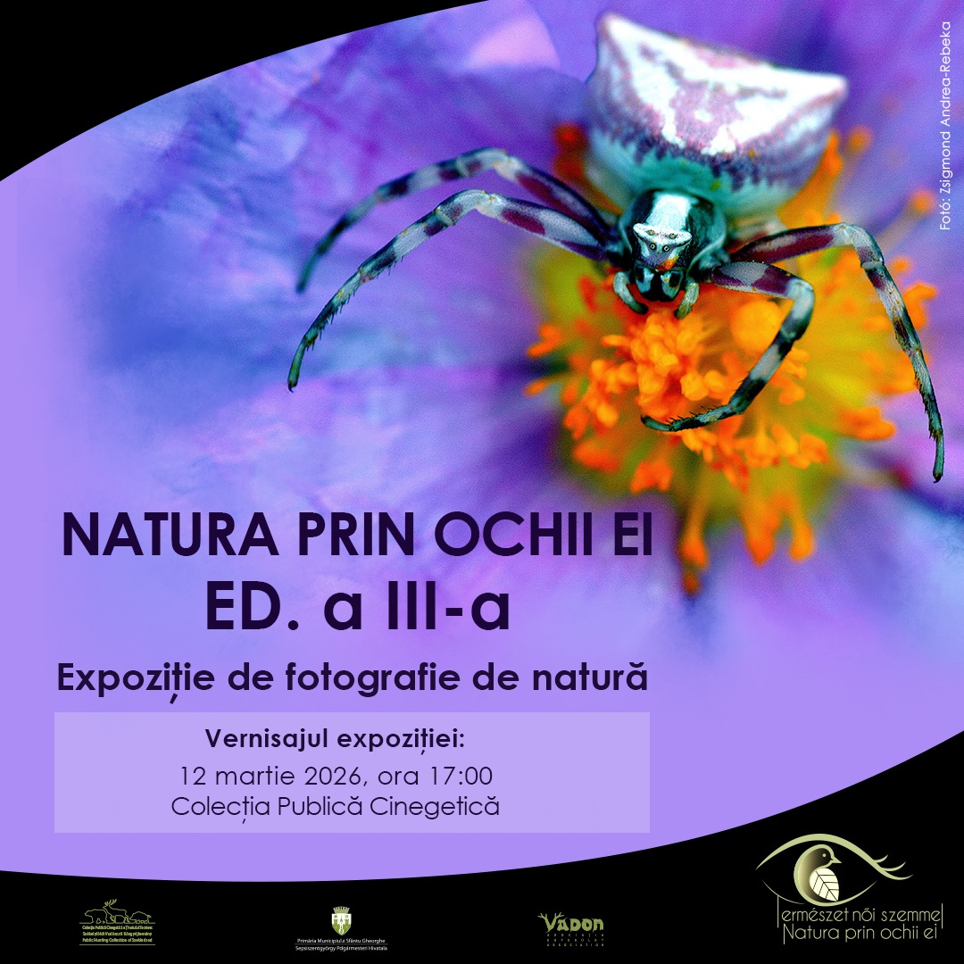 Natura prin ochii ei, ediţia a treia – expoziție de fotografie de natură