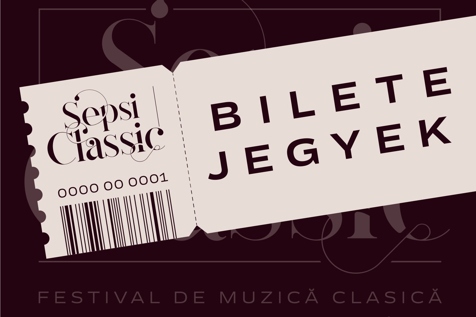S-au pus în vânzare biletele la concertele primei ediții a Festivalului de Muzică Clasică SepsiClassic   