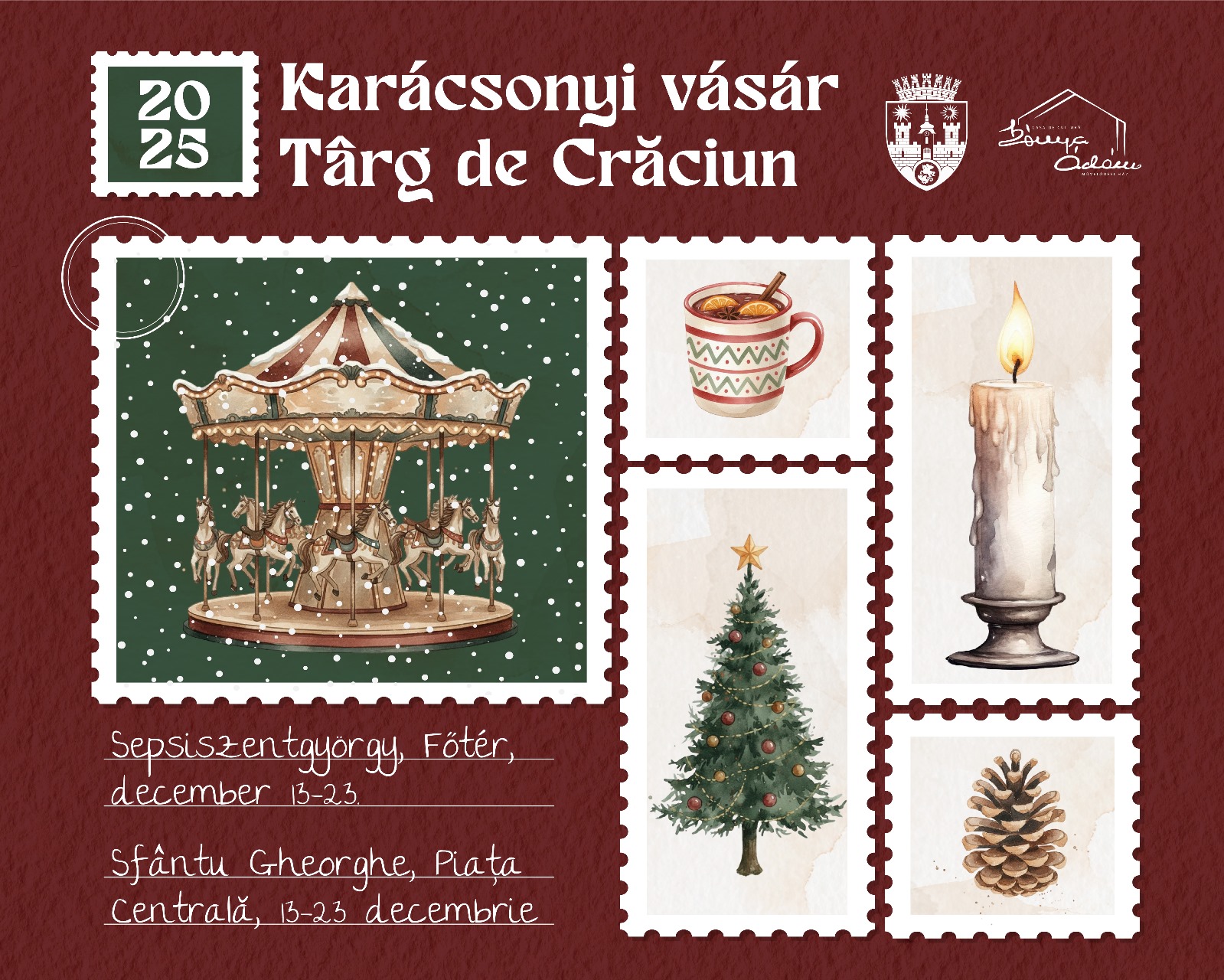 Programul Târgului de Crăciun de la Sfântu Gheorghe, 13-23 decembrie Programul Târgului de Crăciun de la Sfântu Gheorghe, 13-23 decembrie